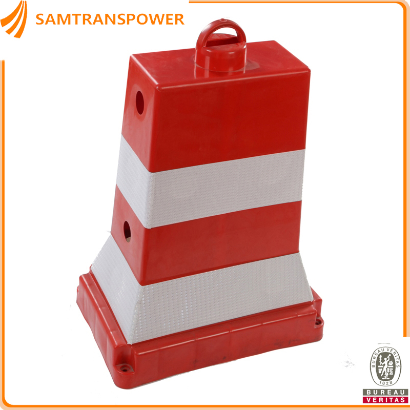 Lane Divider Line Separator Road Security Barrier Anti-Bump Barrel L600W400h830mm